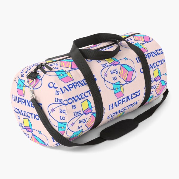 Item preview, "Connection Is Key To Happiness" - Yoga Inspirational Quotes designed and sold by I Am Cuta.