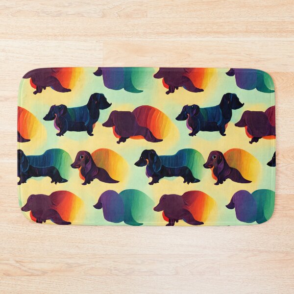 Item preview, Dachshund Repeating Pattern designed and sold by chamlogic.