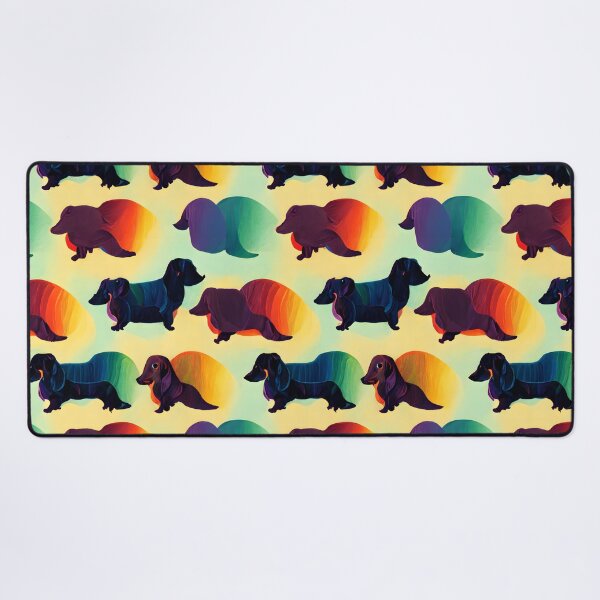 Item preview, Dachshund Repeating Pattern designed and sold by chamlogic.
