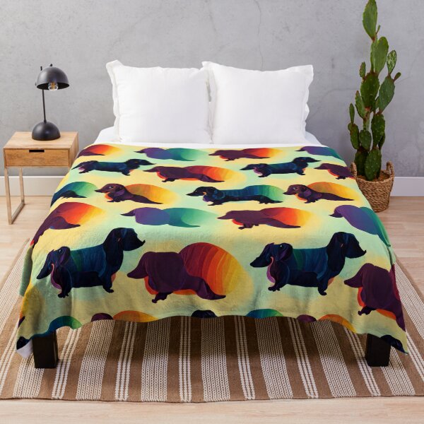 Item preview, Dachshund Repeating Pattern designed and sold by chamlogic.