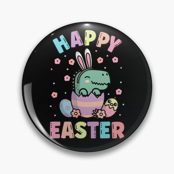 Item preview, Happy Easter Kawaii Bunny T-rex Dinosaur Cute Spring Egg Hunting designed and sold by JokeGysen.