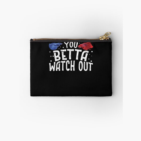 Item preview, Funny You Betta Watch Out For A Siamese Fighting Fish Lover designed and sold by StrongShirts.