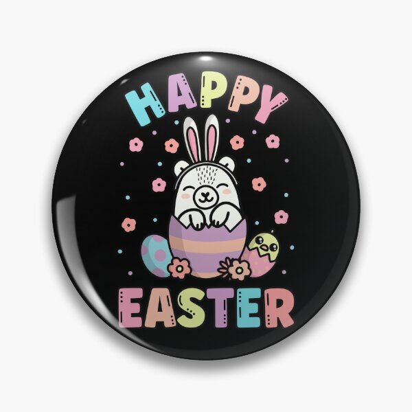 Item preview, Happy Easter Kawaii Bunny White Bear Cute Spring Egg Hunting designed and sold by JokeGysen.