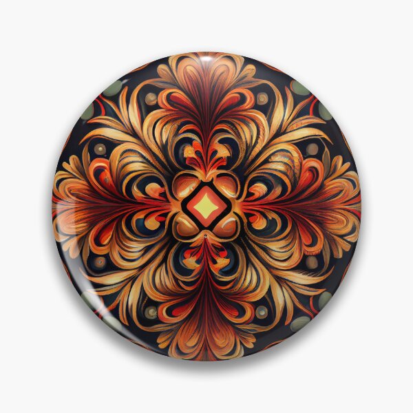 Artikelvorschau, Aggressive New Traditional Pattern Digital Painting entworfen und verkauft von CodeAndColors.