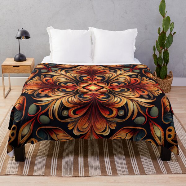 Item preview, Aggressive New Traditional Pattern Digital Painting designed and sold by CodeAndColors.