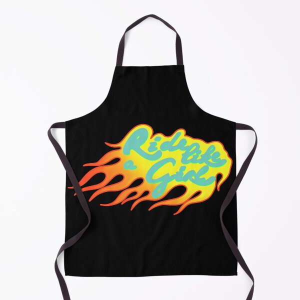 Item preview, Ride like a girl on fire in mint color designed and sold by Itsdomd.