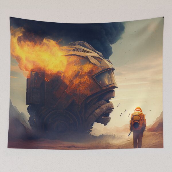 Item preview, A Gallivant to Pulverize and Embrace Digital Painting designed and sold by CodeAndColors.