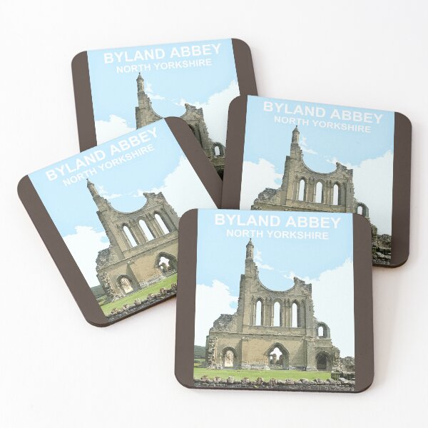Item preview, Byland Abbey, North Yorkshire UK. Travel poster designed and sold by BarbaraGlebska.