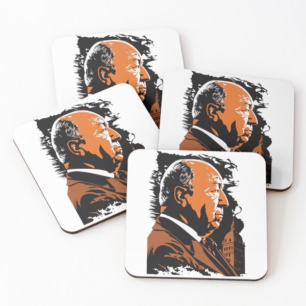 Item preview, Alfred Hitchcock Grungy Poster designed and sold by creaitivemonk.