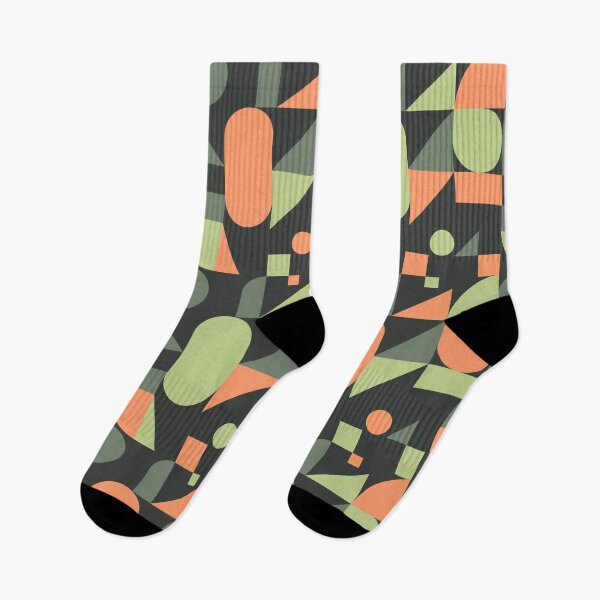 Item preview, Bauhaus inspired pattern designed and sold by OddlyInk.