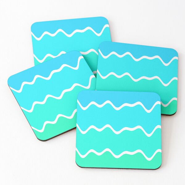 Item preview, Abstract Ocean Waves Coastal Vibes Beach House Décor and Art Prints 1 of 8 designed and sold by Beachy.