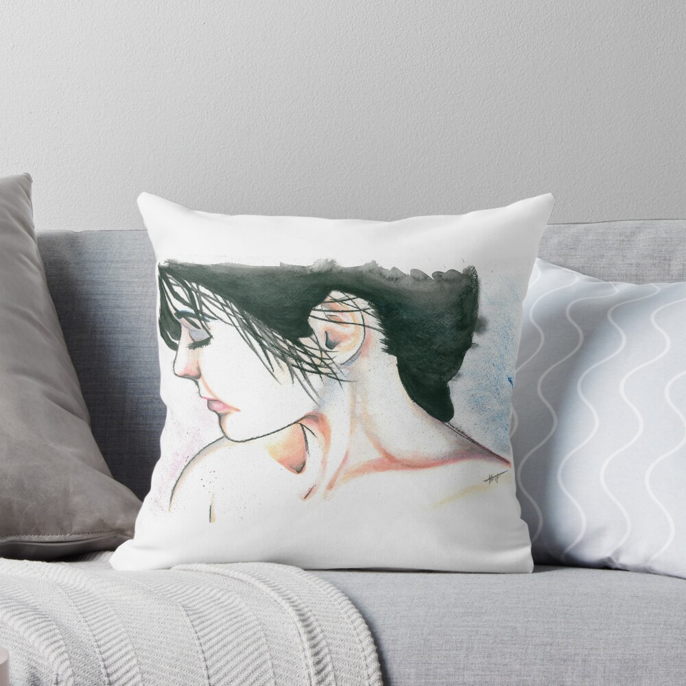 Item preview, Throw Pillow designed and sold by ABillingsArt.