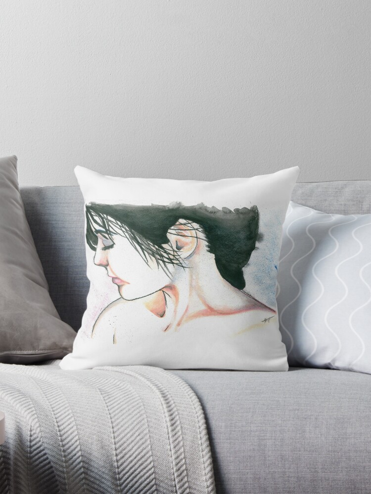Thumbnail 1 of 4, Pillow, Jen designed and sold by ABillingsArt.