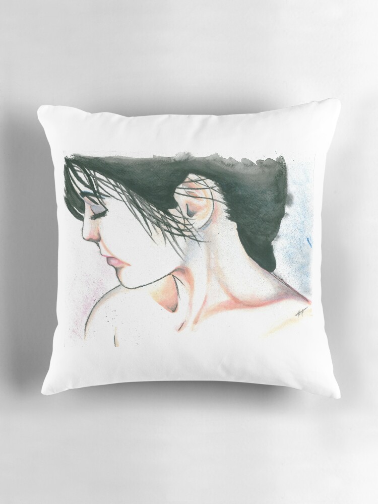 Thumbnail 3 of 4, Pillow, Jen designed and sold by ABillingsArt.