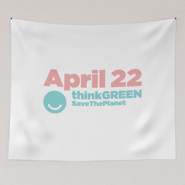 Item preview, Think Green, Save The Planet designed and sold by RetroArtCulture.