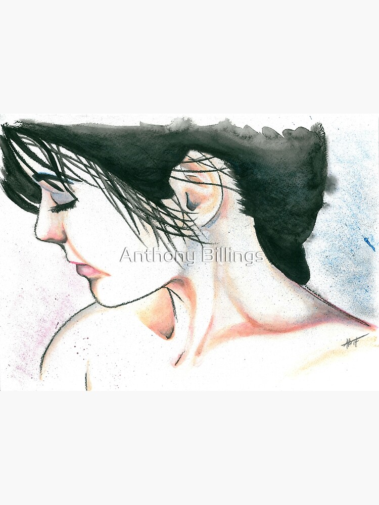Thumbnail 3 of 3, Art Print, Jen designed and sold by ABillingsArt.