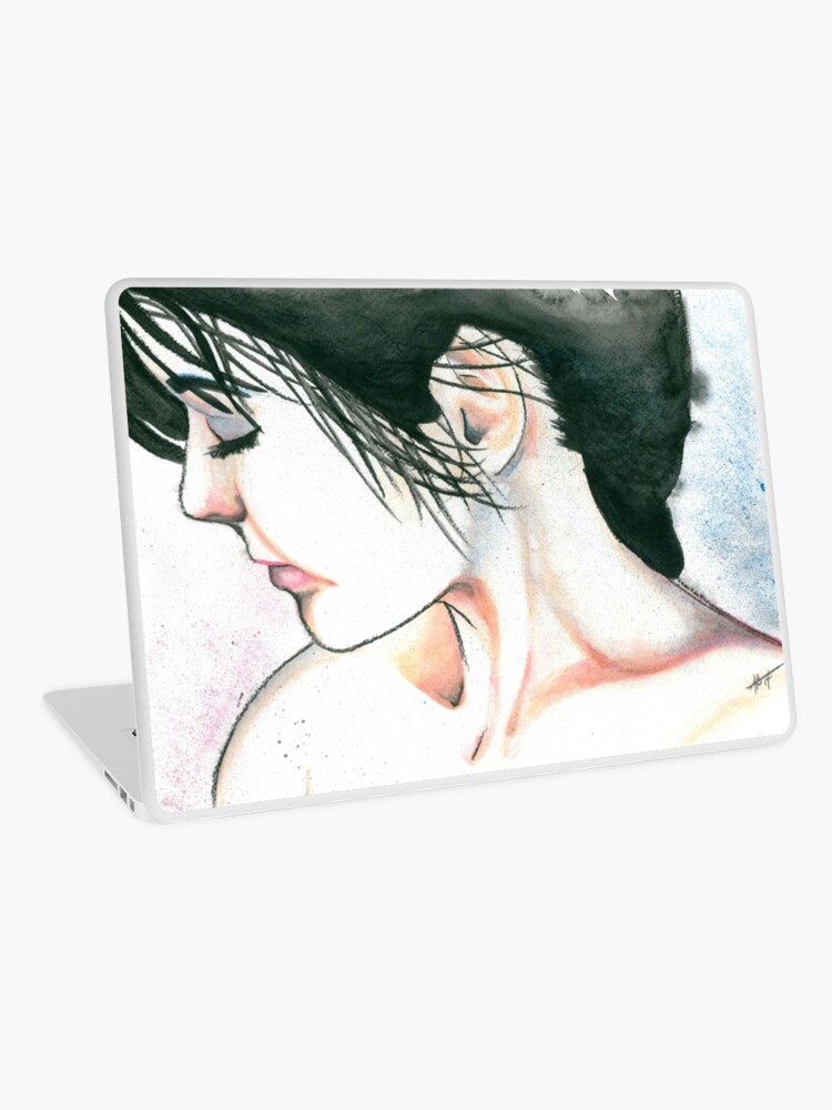 Thumbnail 1 of 2, Laptop Skin, Jen designed and sold by ABillingsArt.