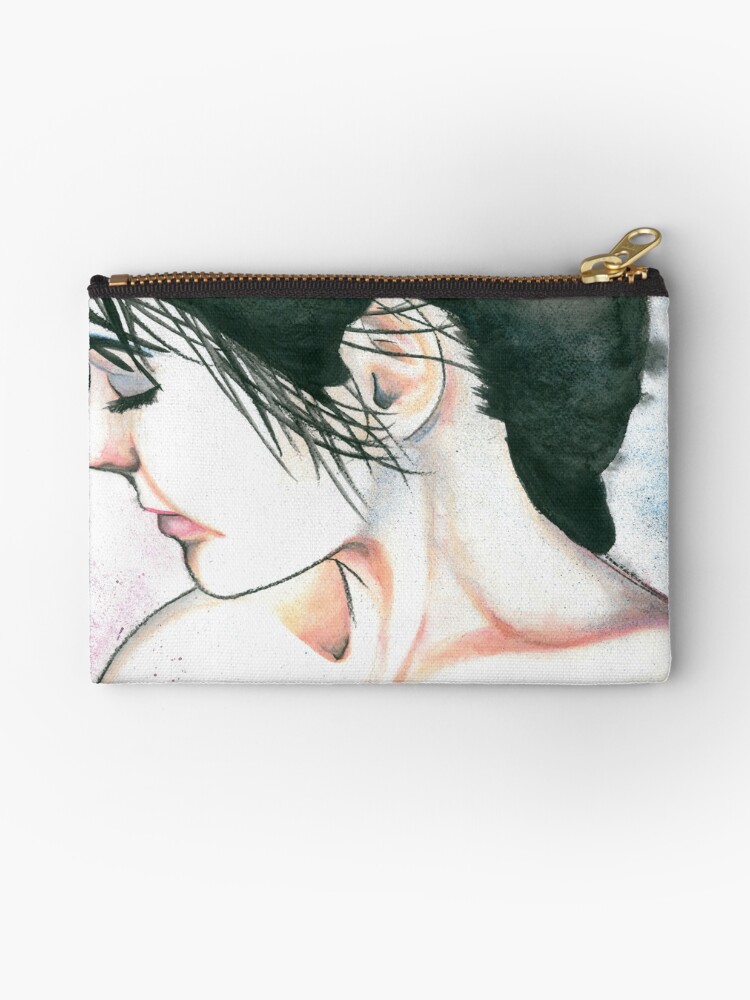 Thumbnail 1 of 4, Zipper Pouch, Jen designed and sold by ABillingsArt.