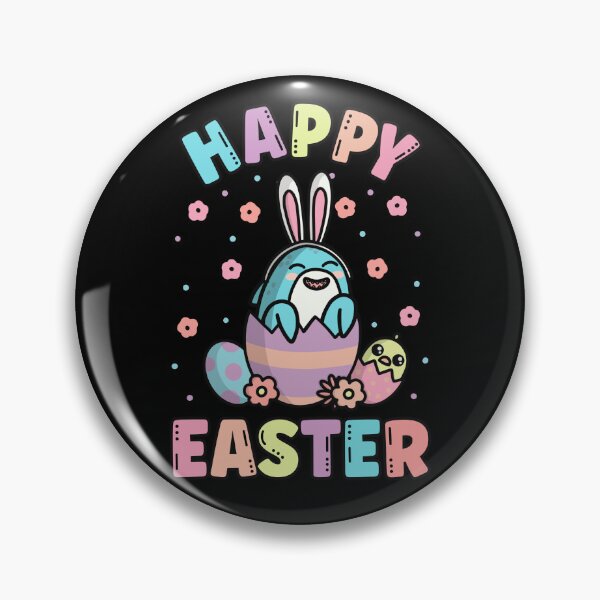 Item preview, Happy Easter Kawaii Bunny Shark Cute Spring Egg Hunting designed and sold by JokeGysen.