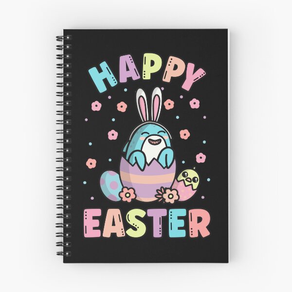 Item preview, Happy Easter Kawaii Bunny Shark Cute Spring Egg Hunting designed and sold by JokeGysen.