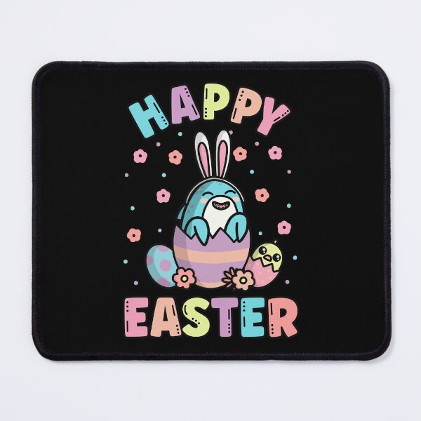 Item preview, Happy Easter Kawaii Bunny Shark Cute Spring Egg Hunting designed and sold by JokeGysen.