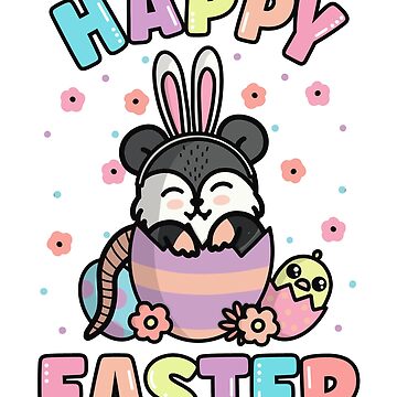 Happy Easter Kawaii Bunny Jellyfish Cute Spring Egg Hunting Kids T-Shirt  for Sale by JokeGysen