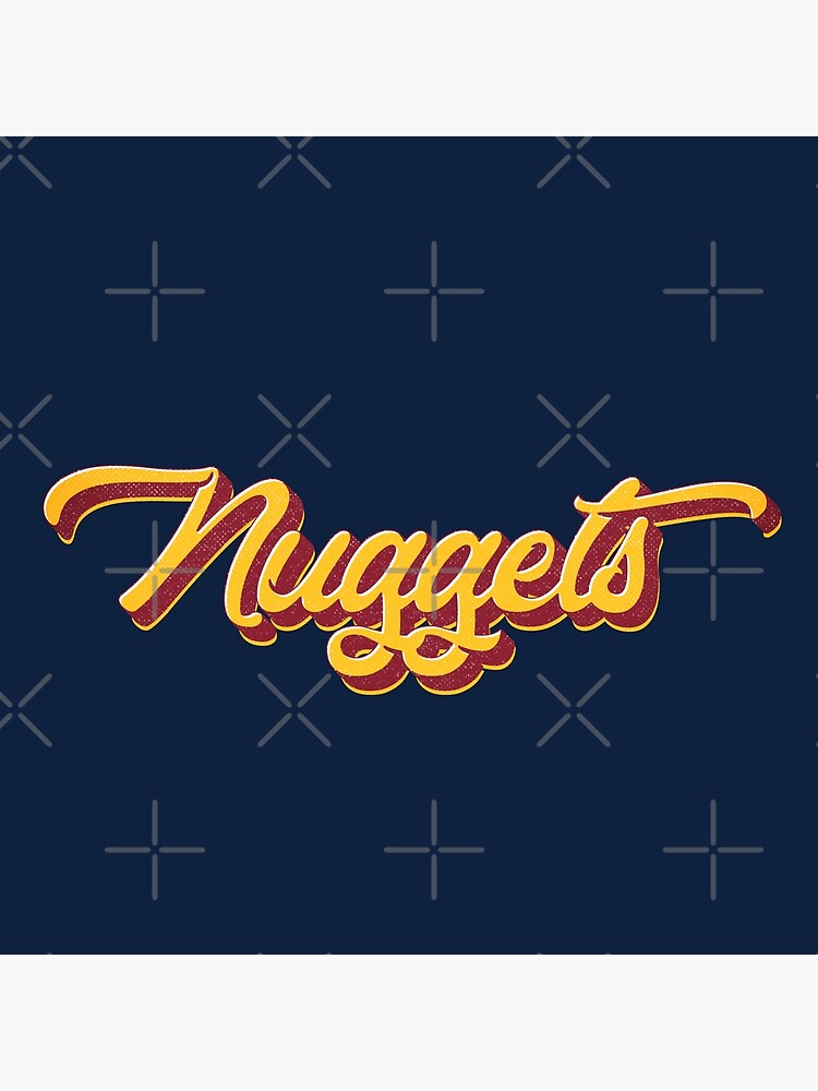 denver nuggets retro logo