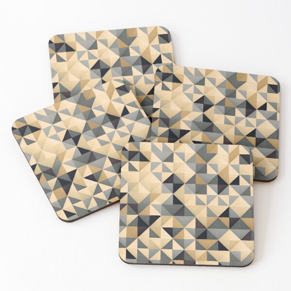 Item preview, Muted Light Complex Minimalist Pattern Digital Painting designed and sold by CodeAndColors.