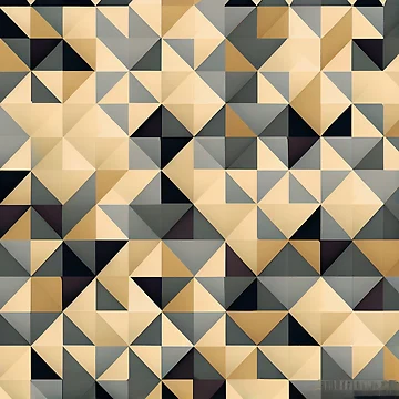 Vorschaubild zum Design Muted Light Complex Minimalist Pattern Digital Painting von CodeAndColors