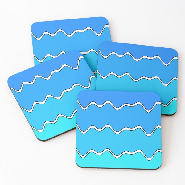 Item preview, Abstract Ocean Waves Coastal Vibes Beach House Décor and Art Prints 6 of 8 designed and sold by Beachy.