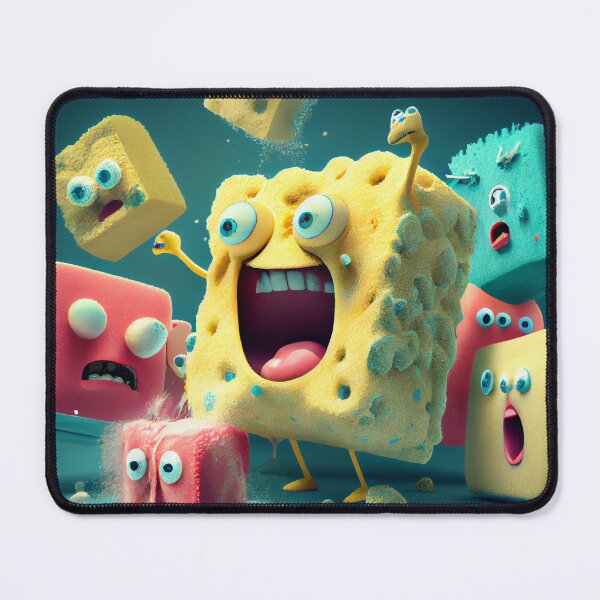 Item preview, The Sponge Burst Parade Digital Painting designed and sold by CodeAndColors.