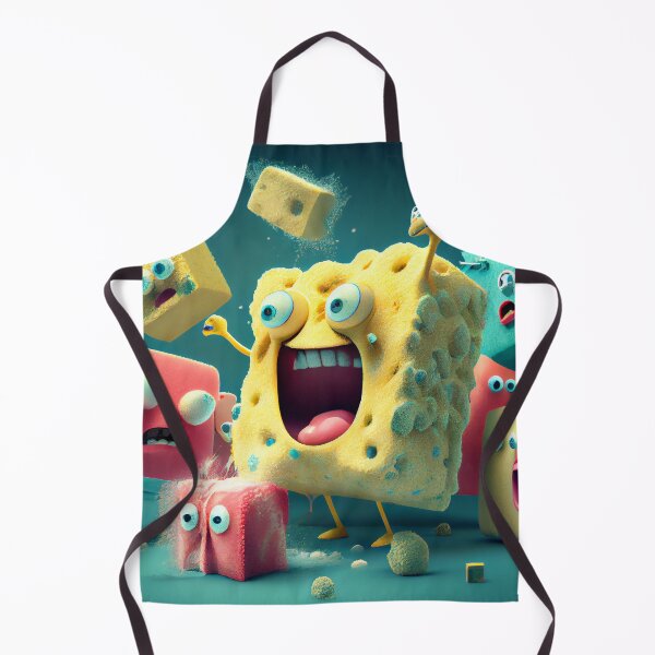 Item preview, The Sponge Burst Parade Digital Painting designed and sold by CodeAndColors.