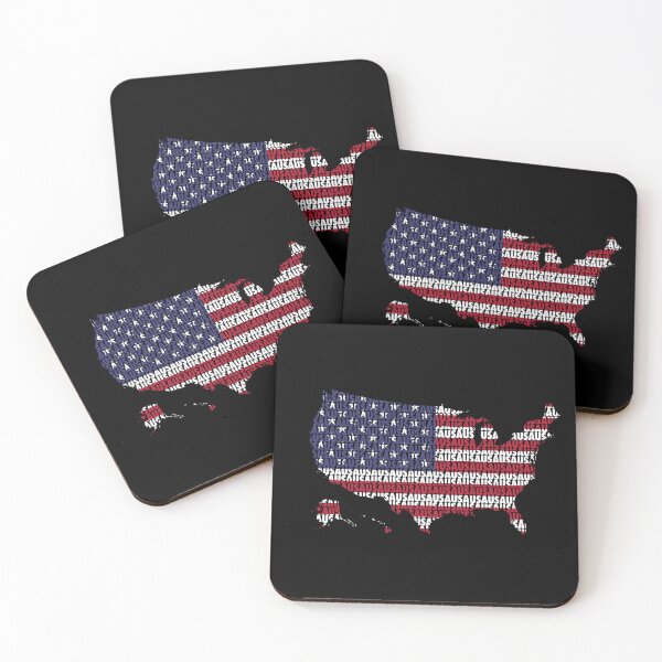 Item preview, Map of the United States (USA) designed and sold by UrWorldCtries.