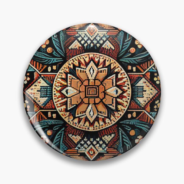Artikelvorschau, Enchanted Explosive Southwestern Pattern Digital Painting entworfen und verkauft von CodeAndColors.