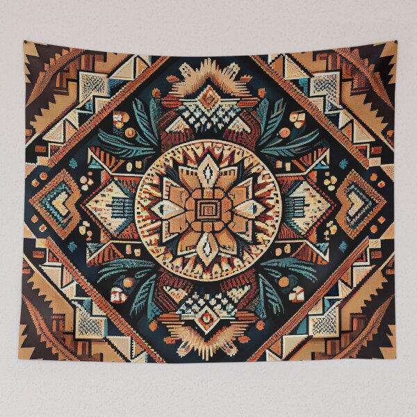 Item preview, Enchanted Explosive Southwestern Pattern Digital Painting designed and sold by CodeAndColors.