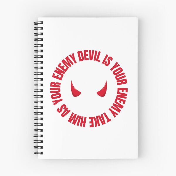 Item preview, Devil is your enemy designed and sold by Inspiring-A-D.