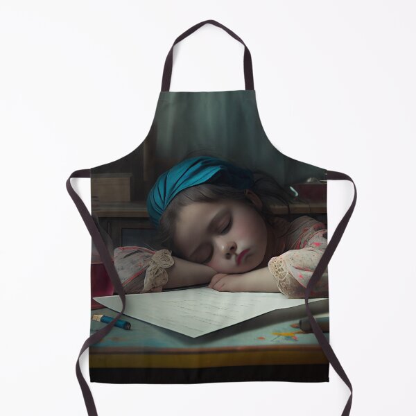 Item preview, Dreaming at the Desk Digital Painting designed and sold by CodeAndColors.