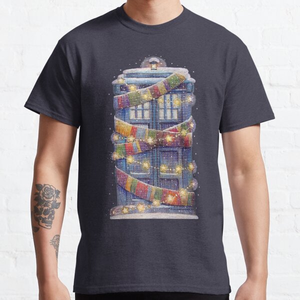 Christmas Police Box Classic T-Shirt