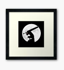 Berserk Moon Framed Print