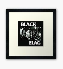Black Flag Framed Print