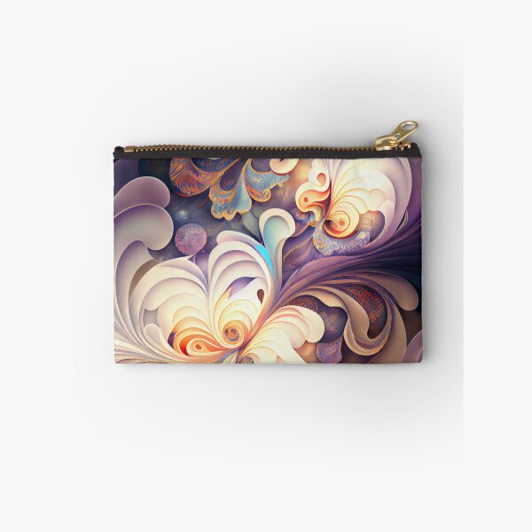 Item preview, Mystical Organic Designer Abstract Floral Pattern Digital Painting designed and sold by CodeAndColors.