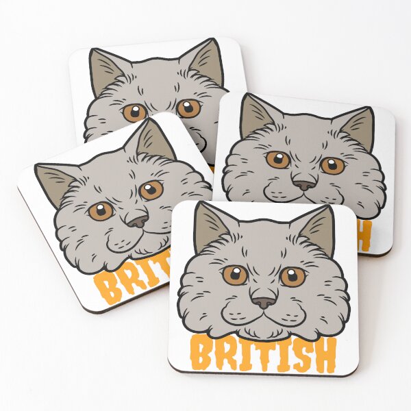 Item preview, Cute British Cat designed and sold by Jinggalamun.