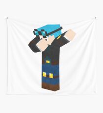Coolest DanTDM Minecraft Dab! Wall Tapestry