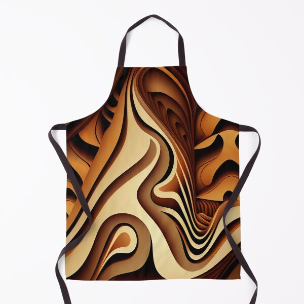 Item preview, Ancient Bright Brown Desert Modern Pattern Digital Painting designed and sold by CodeAndColors.