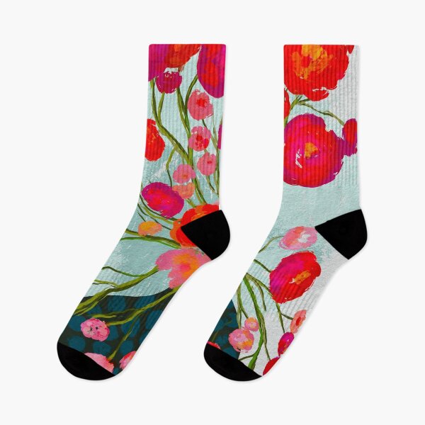 Item preview, Flores abstractas en un florero designed and sold by Nora Gad.