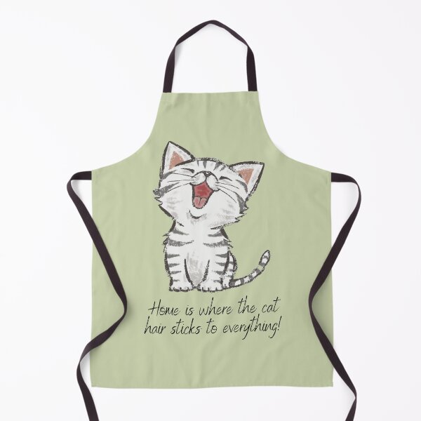 Item preview, Home is where the cat hair sticks to everything designed and sold by pixeldizajn.