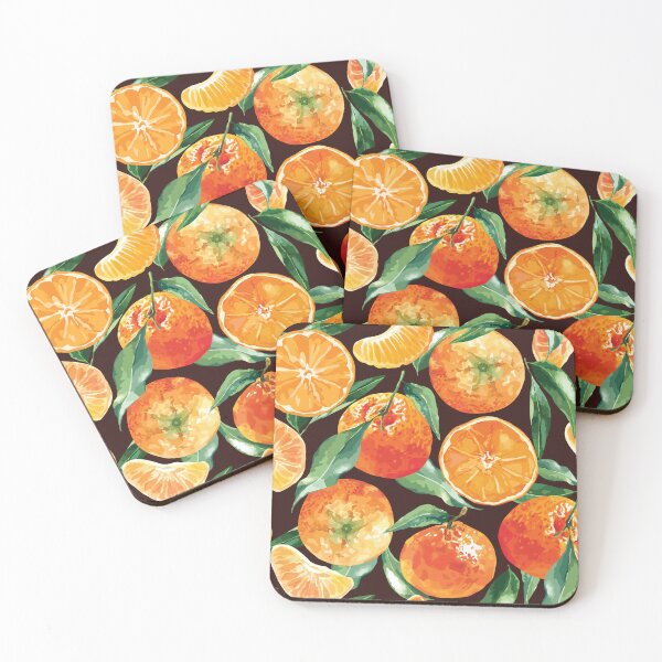 Item preview, Tangerines. Whole Fruit, Slices, Pieces And Leaves designed and sold by danikaVT.