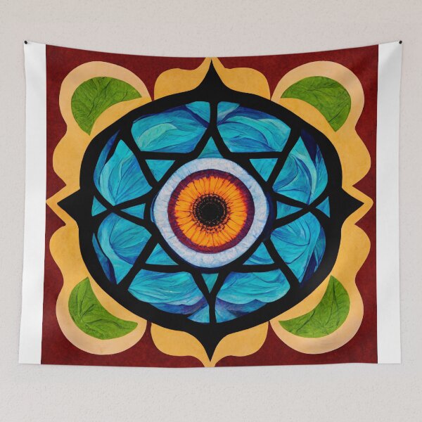 Item preview, Spirit Walker_Mandala_011 designed and sold by KahikaArt.