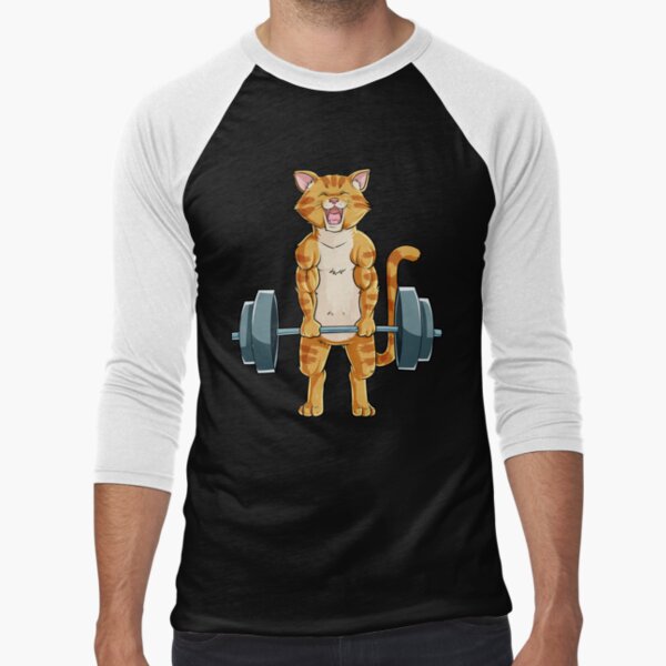 Cat Deadlift Powerlifting T Shirt Fitness Gym Lifting Weights Tee Gifts  Art Print for Sale by LiqueGifts