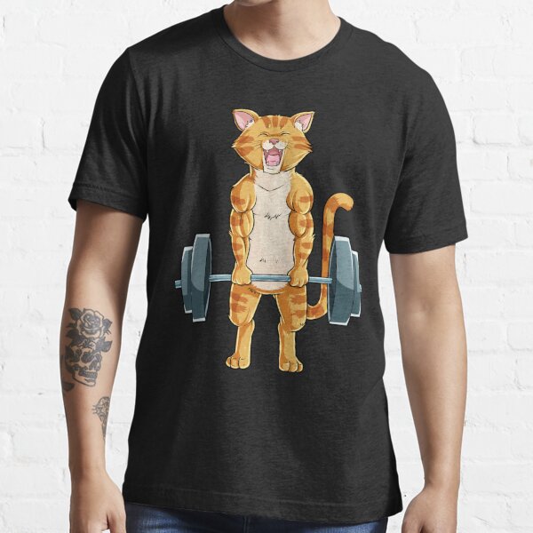 Cat Deadlift Powerlifting T Shirt Fitness Gym Lifting Weights Tee Ts T Shirt For Sale By 